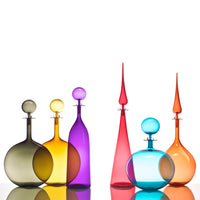 joe cariati decanter collection - styled view