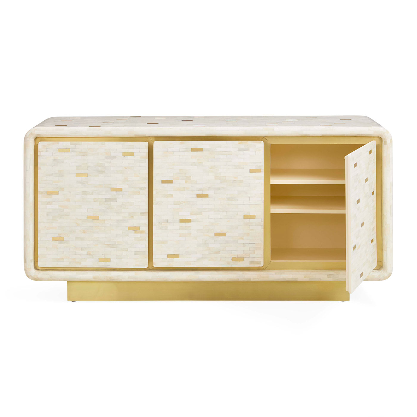 Casablanca Credenza - opened drawer front view