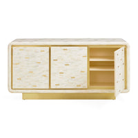 Casablanca Credenza - opened drawer front view