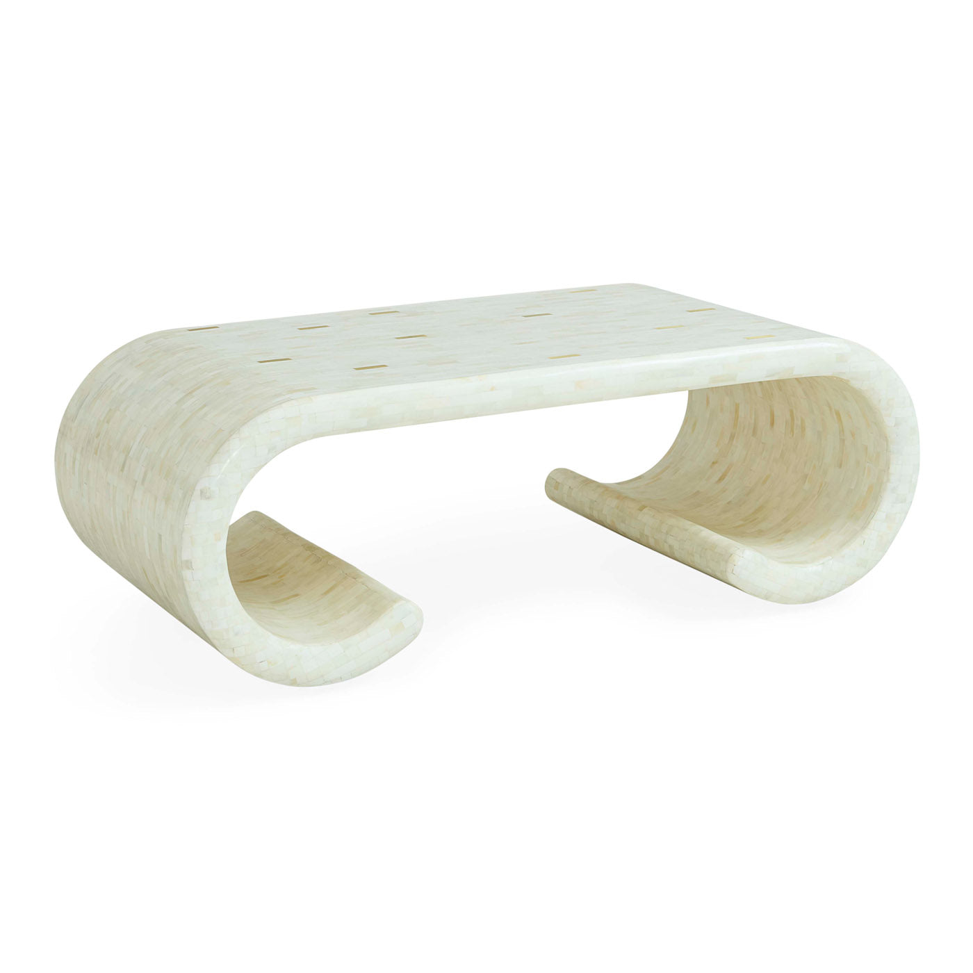 Casablanca Scroll Cocktail Table - angle view