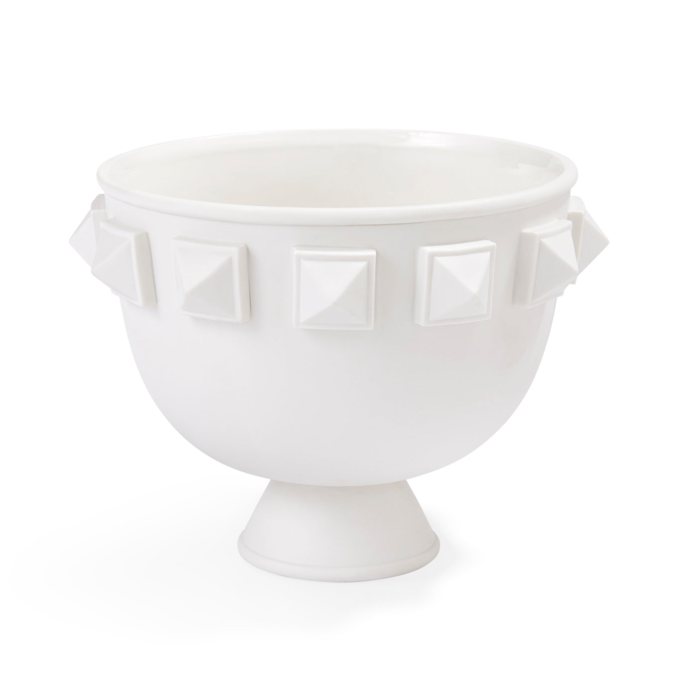 charade bowl white porcelain - front view