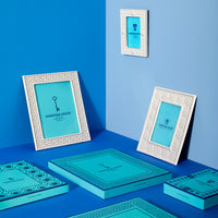 charade frame collection delphine desk - styled view