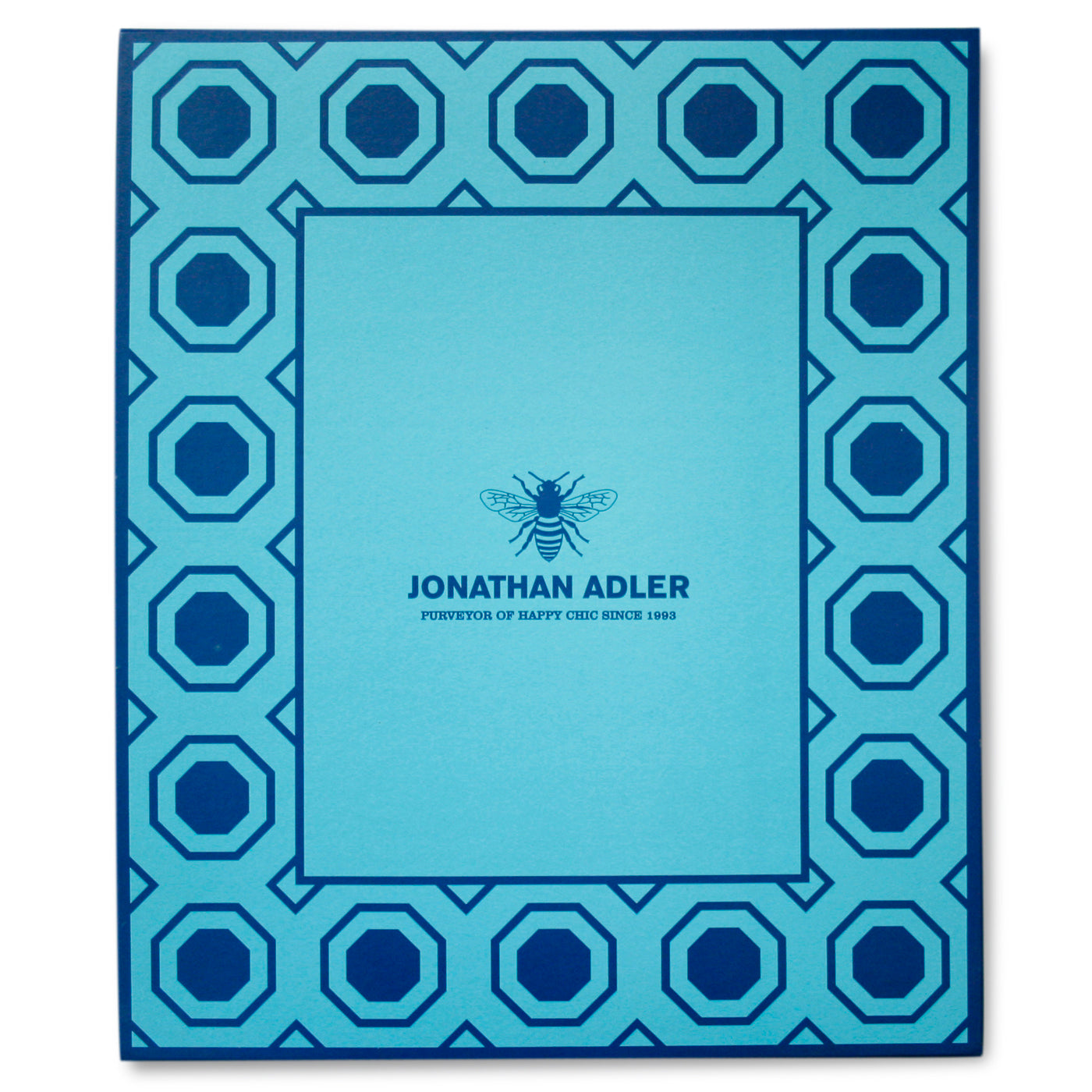 charade moulding frame 5x7 porcelain white box - angle view