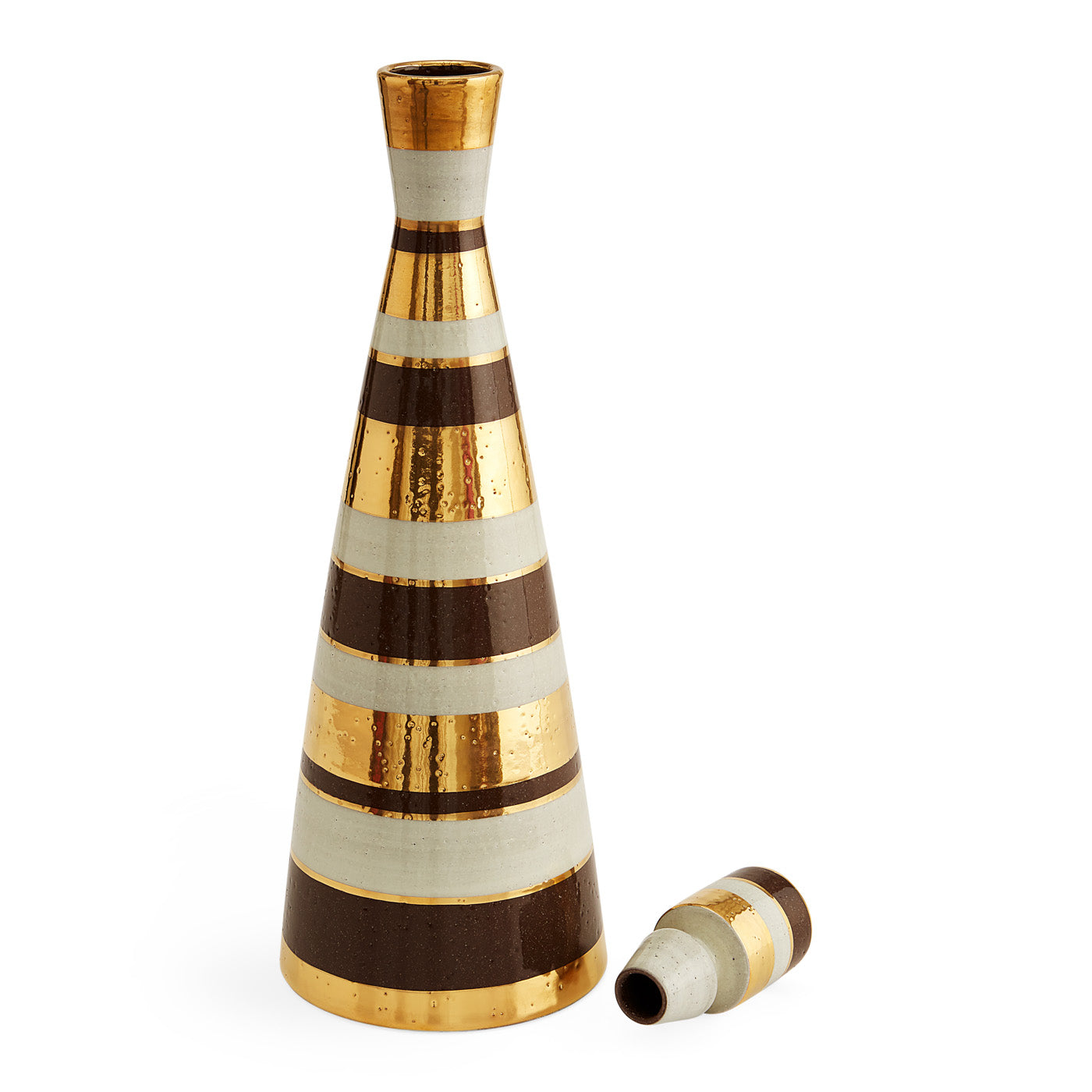 Chroma Bronze Decanter Large - details view