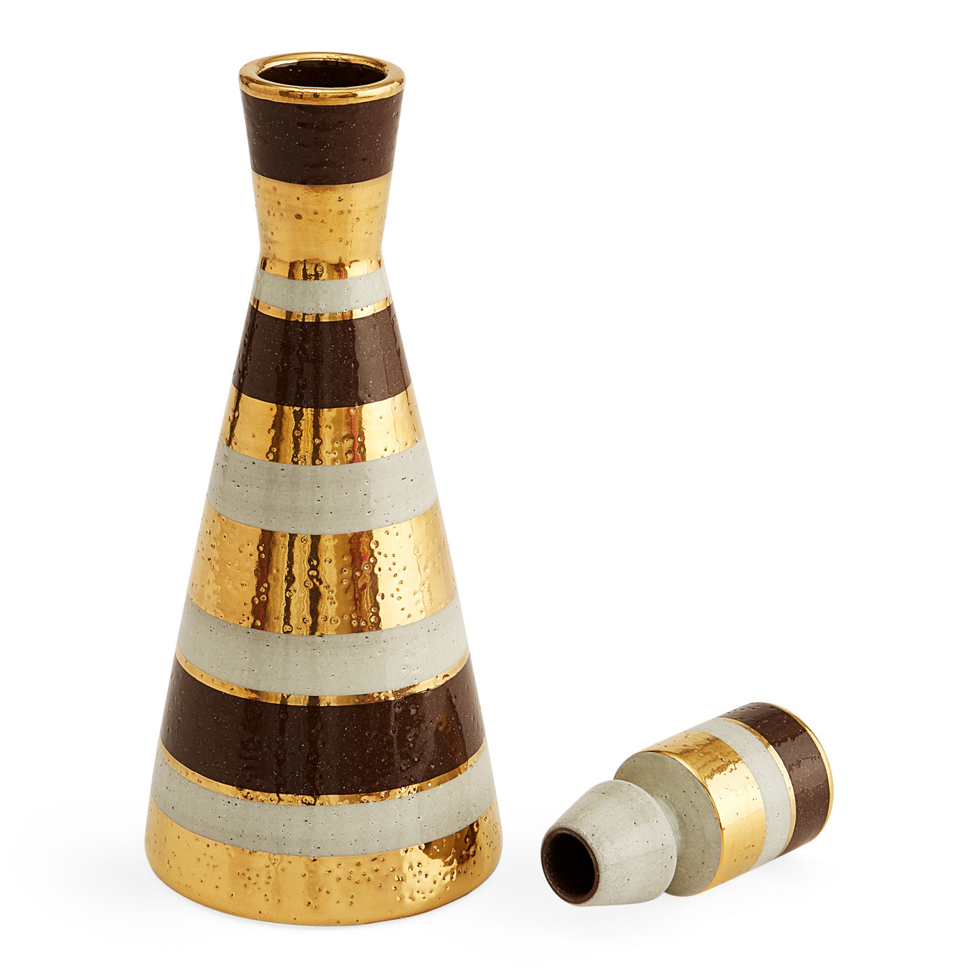 Chroma Bronze Decanter Small - details view