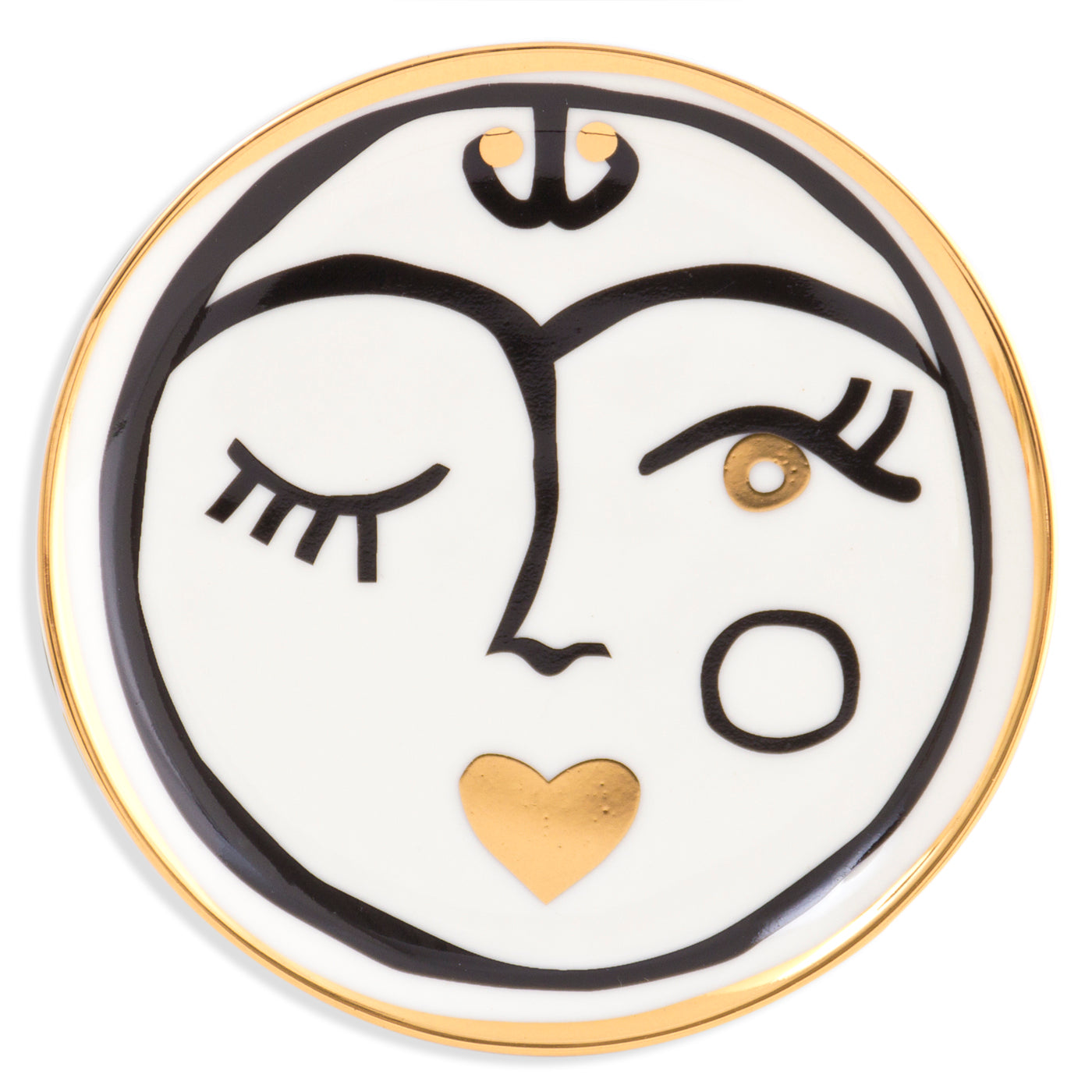 Marseilles Coasters in Porcelain | Jonathan Adler