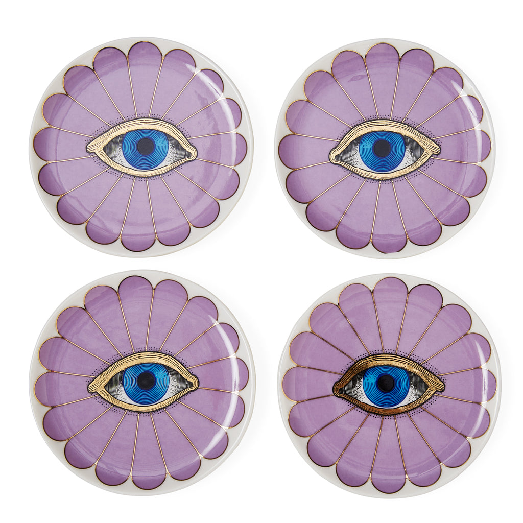 Fun Purple Coasters
