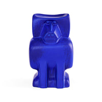 Cobalt Baboon Objet - front view