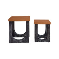 Coliseum Nesting Tables - side view
