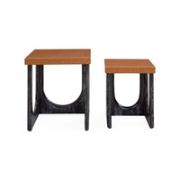 Coliseum Nesting Tables - back view