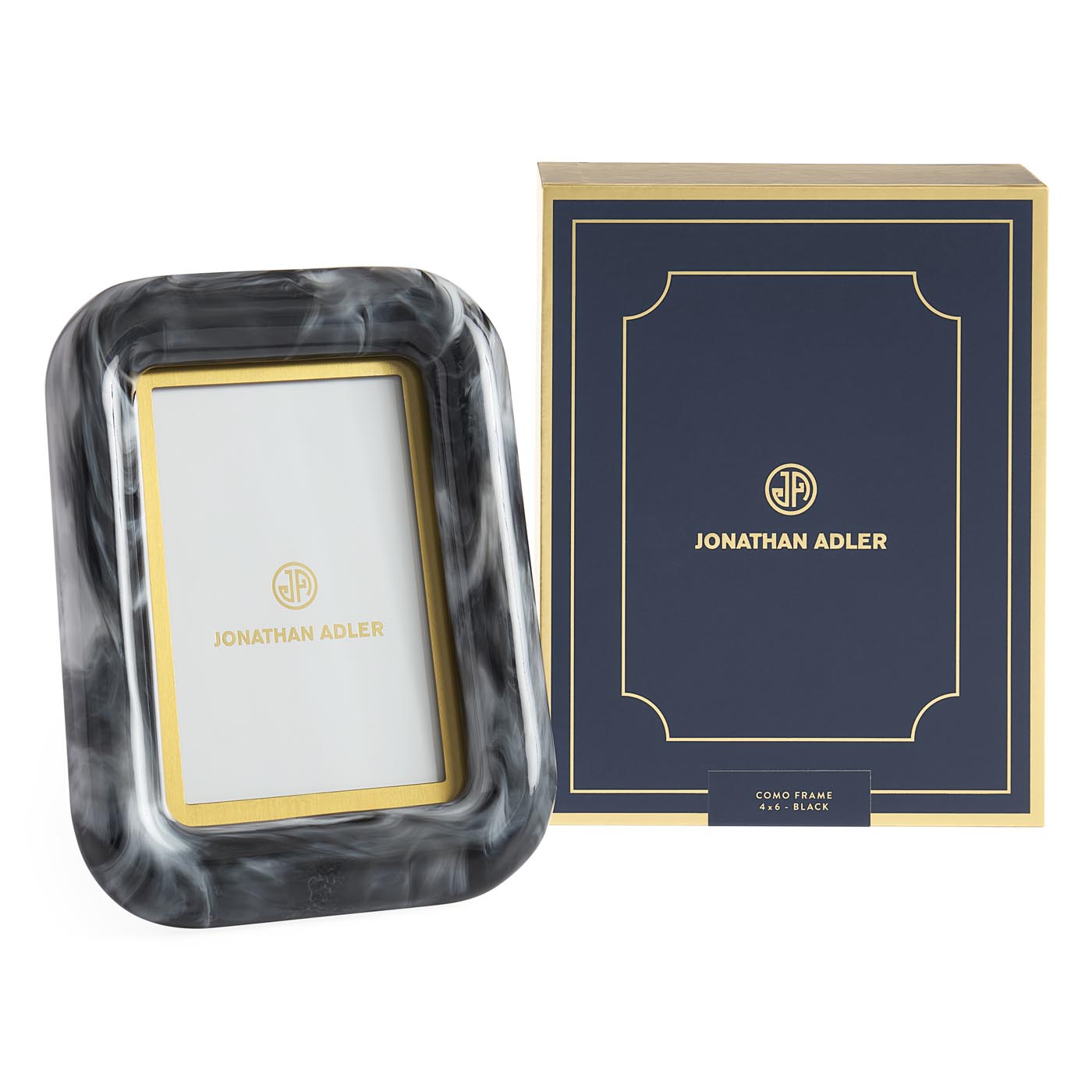 Como Black 4 x 6 Frame – Jonathan Adler