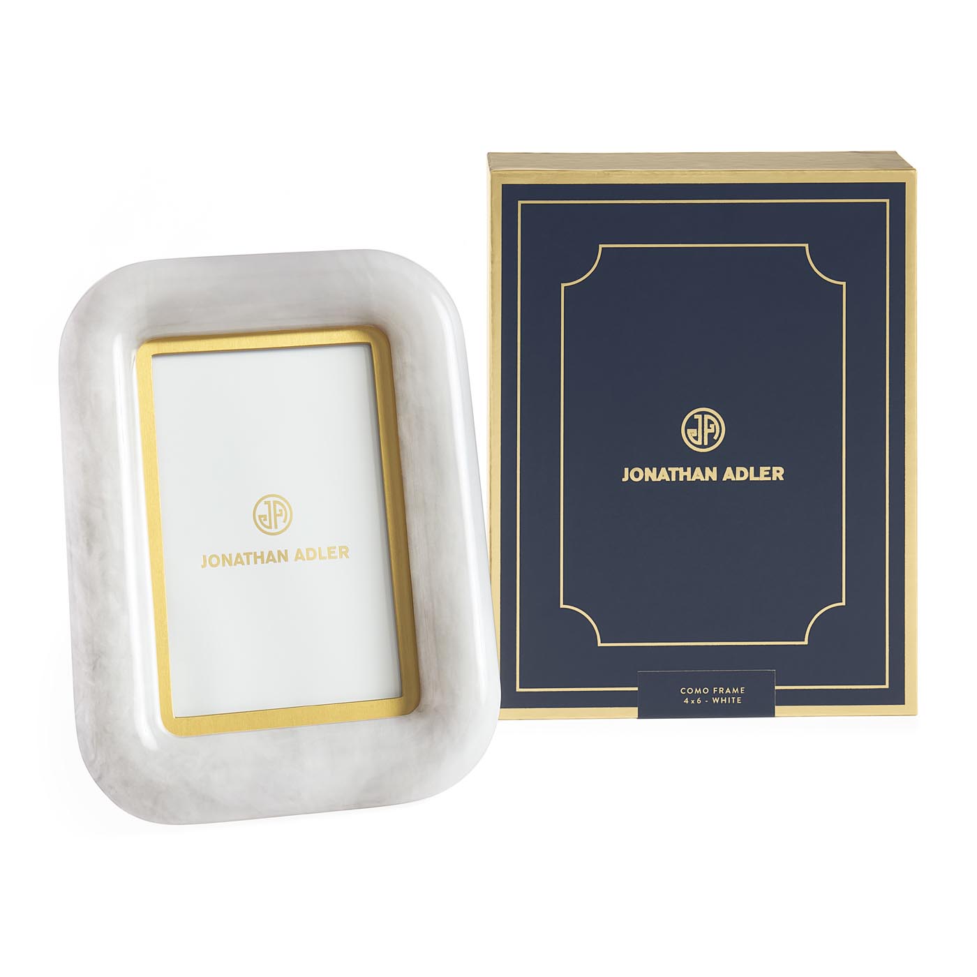 Como White 4 x 6 Frame – Jonathan Adler