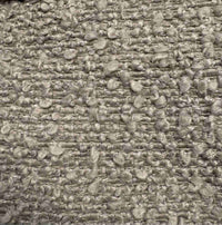 Close-up of a textured gray fabric surface