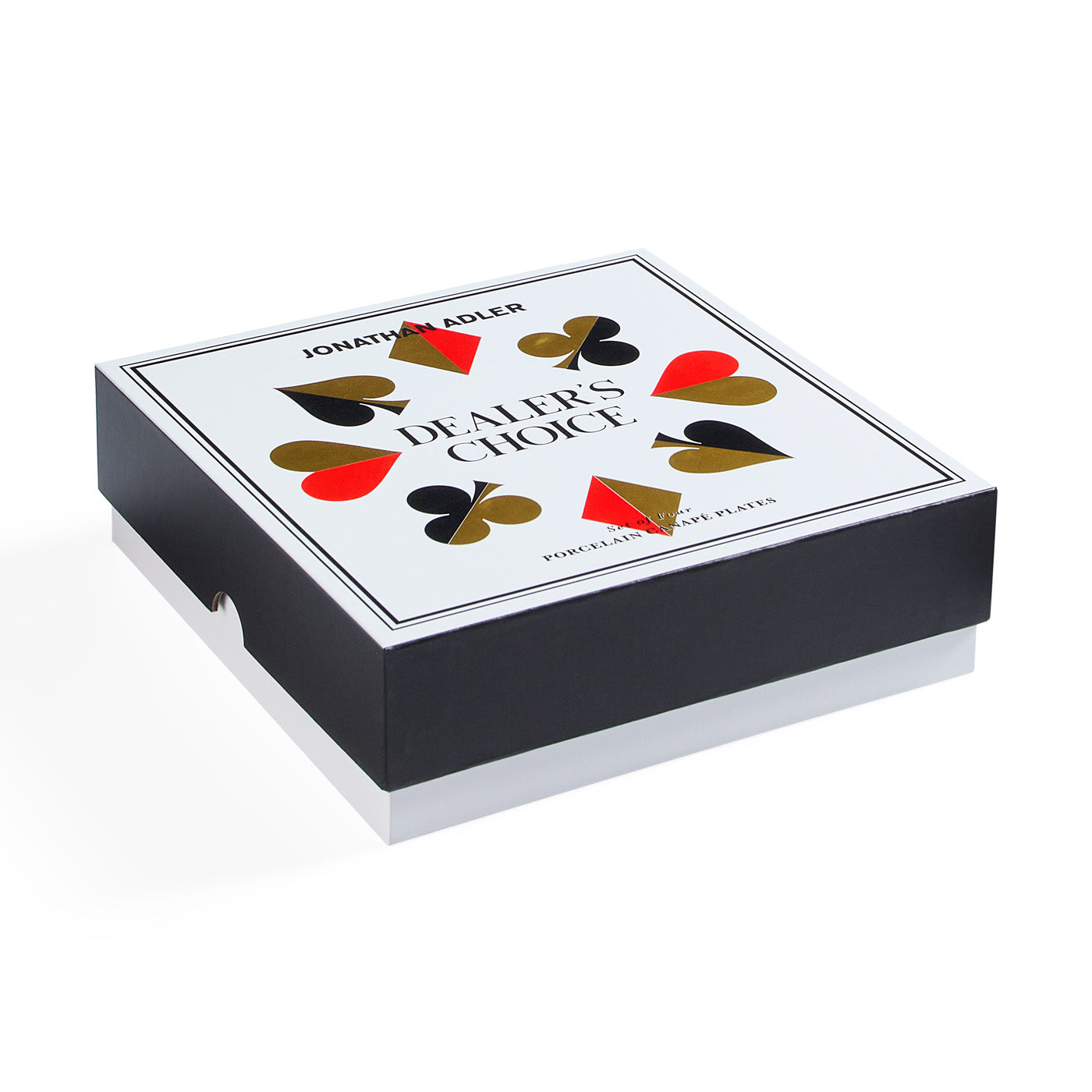 Dealer's Choice Canapé Plate Set with box