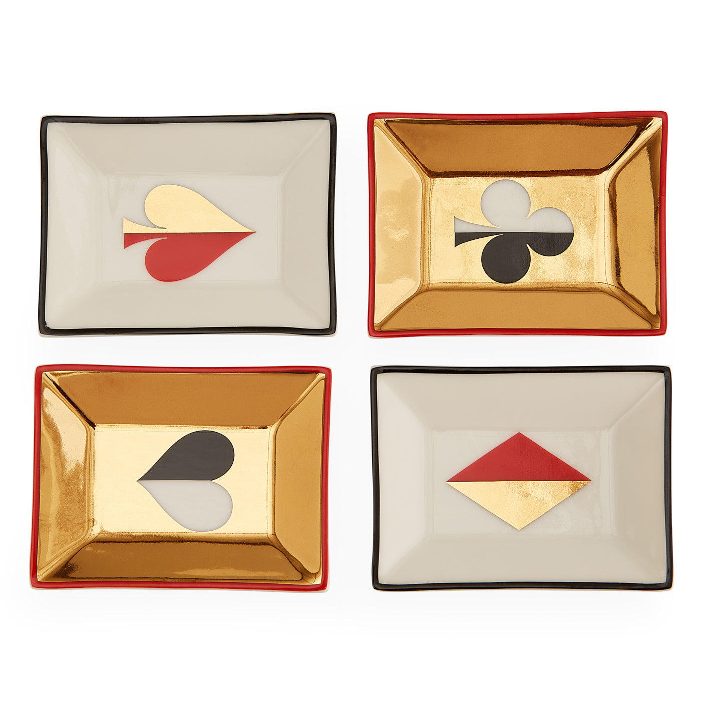 ジョナサンアドラー　4点セット Dealer's Choice Petite Trays | Jonathan Adler