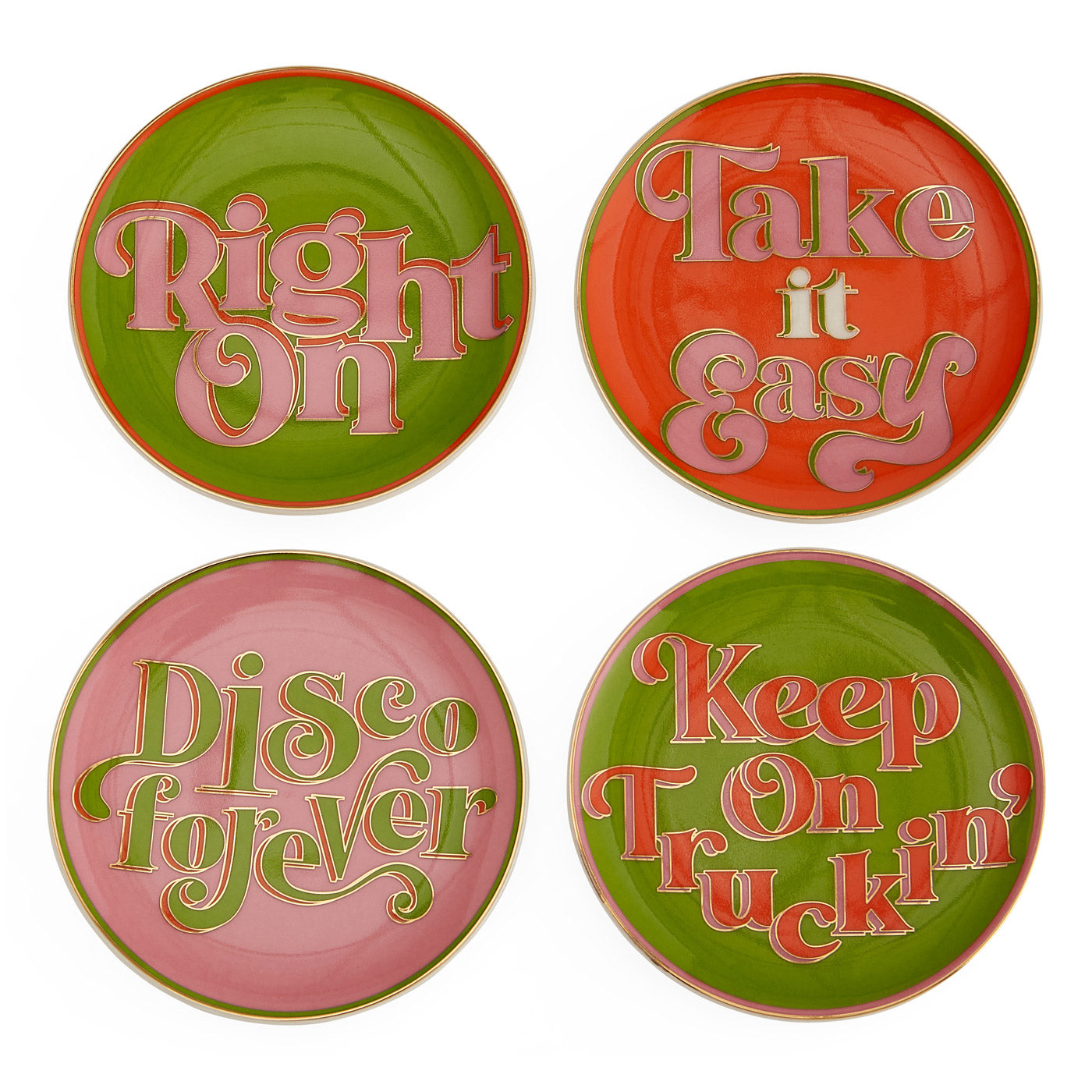 Deep Thoughts Coasters - front view