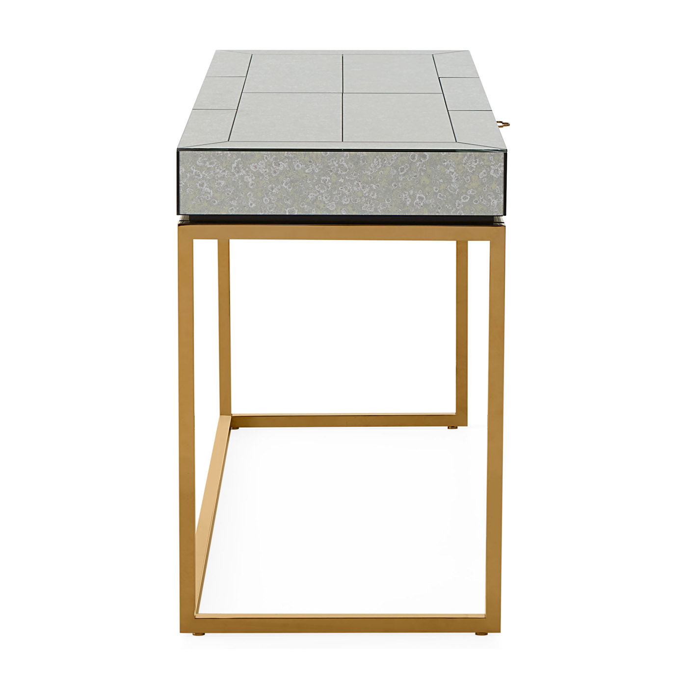 delphine desk - opened drawer view