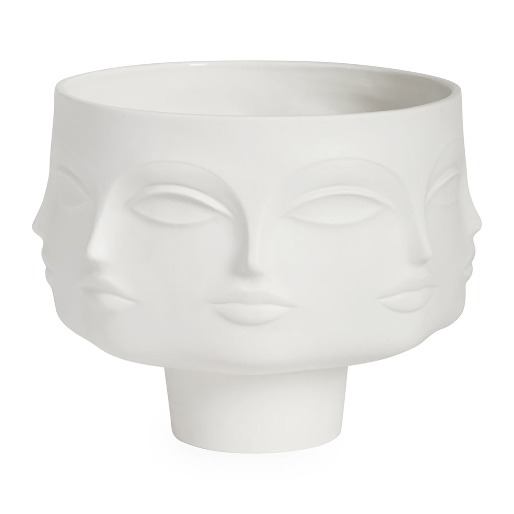 Dora Maar Pedestal Bowl in Porcelain | Jonathan Adler