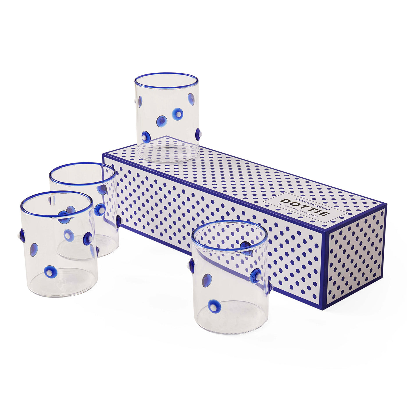 Dottie Glassware Set with box