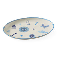 Druggist Serving Platter - angle view
