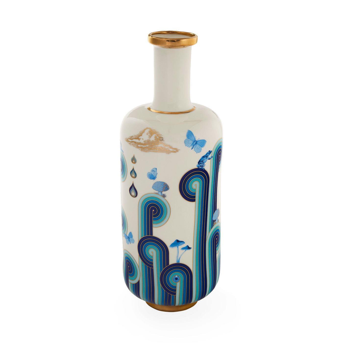 Druggist Tall Bottle Vase - front view