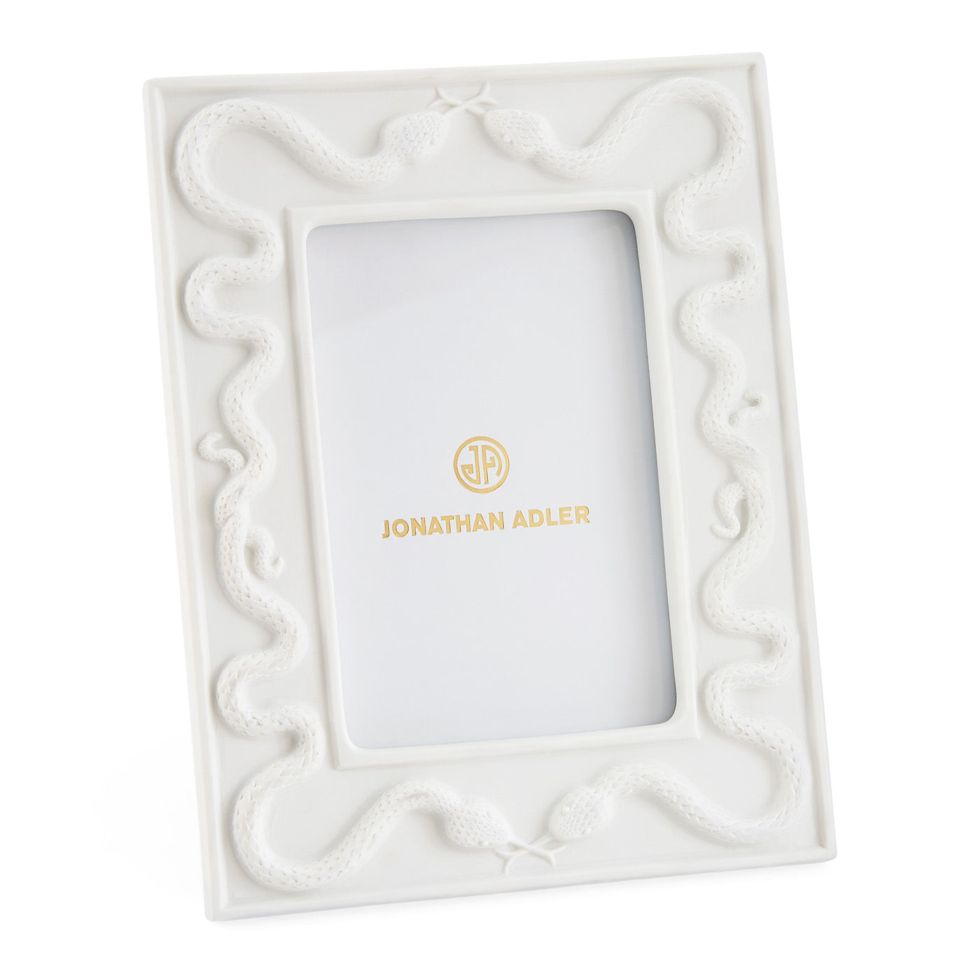 eden frame porcelain white - angle view