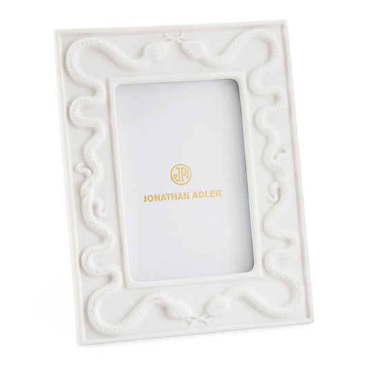 eden frame porcelain white - angle view