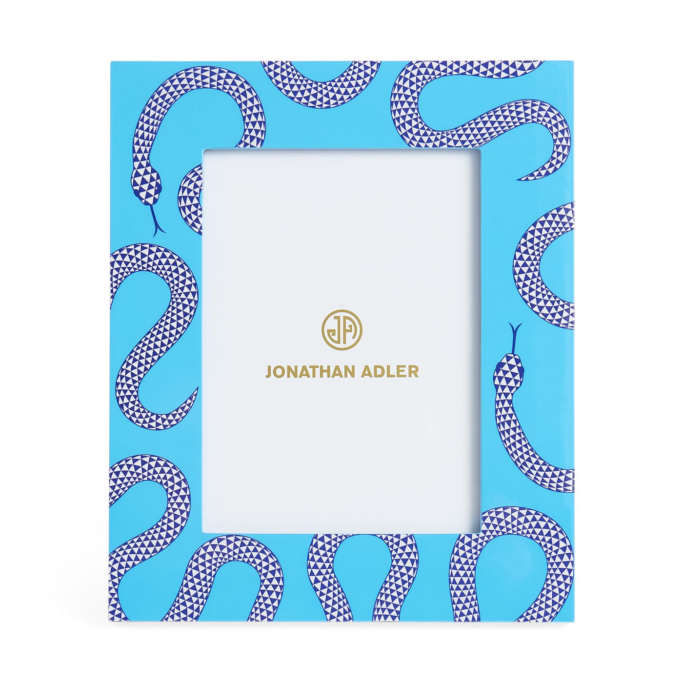 フォトフレーム JONATHAN ADLER PHOTO FRAME SNAKE Eden 4 x 6 Frame in Porcelain | Jonathan Adler