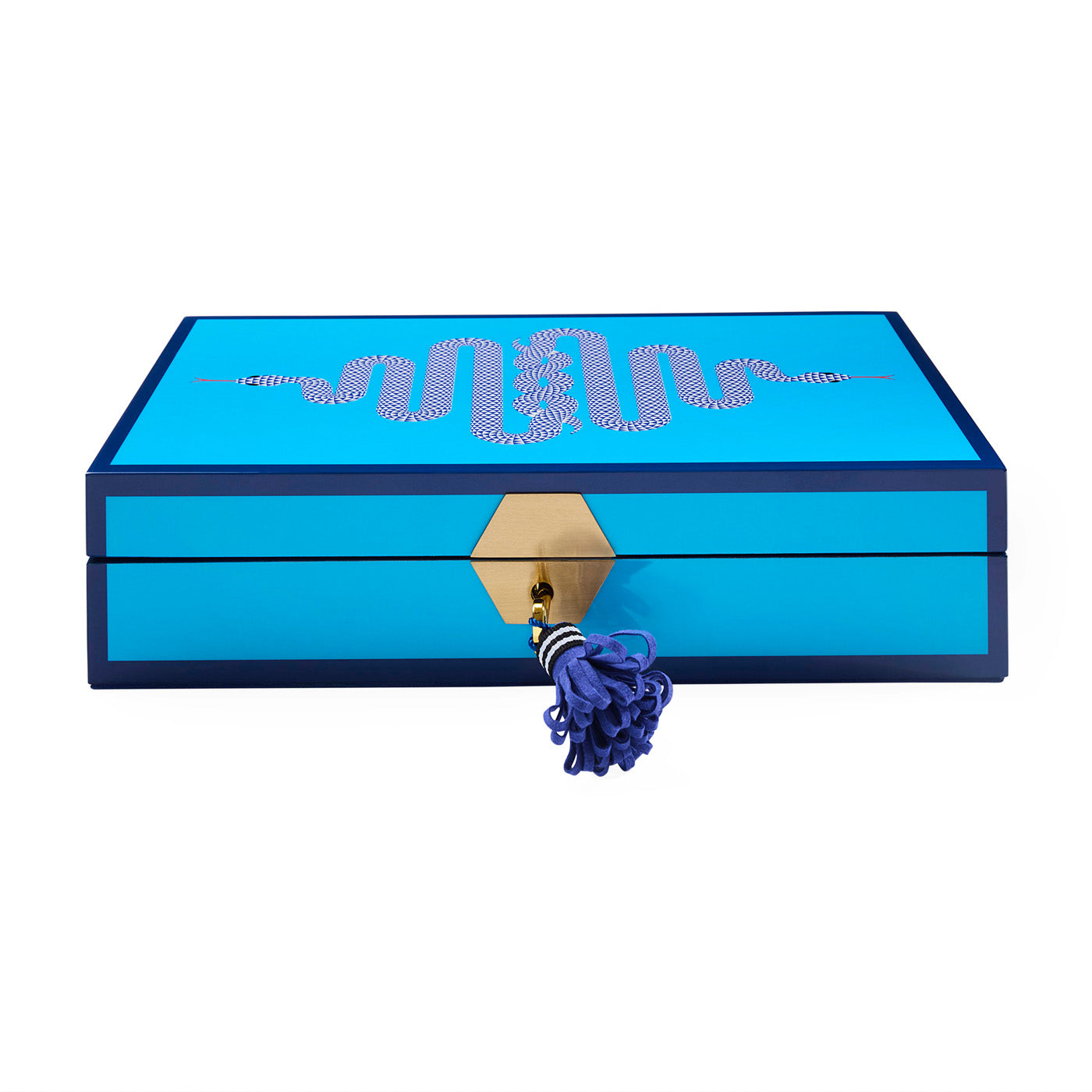 Eden Lacquer Jewelry Box - front view