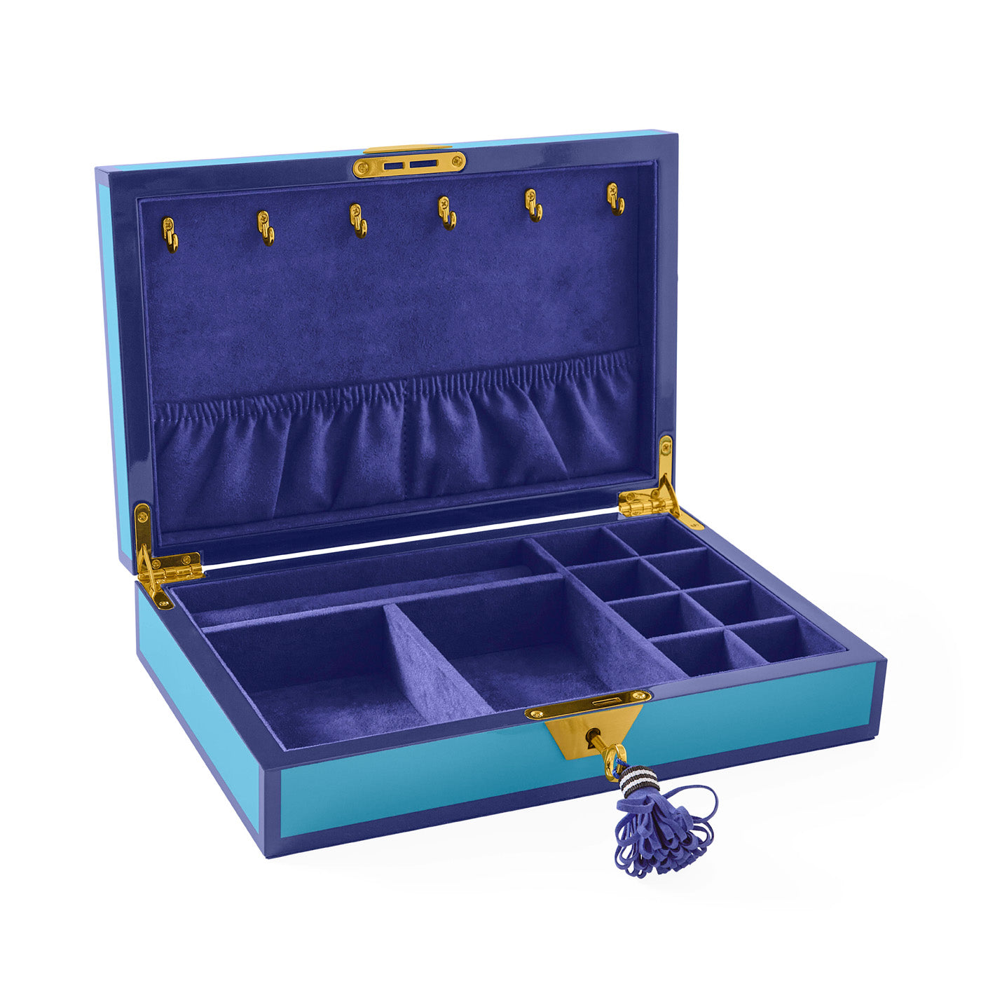 Eden Lacquer Jewelry Box - opened view