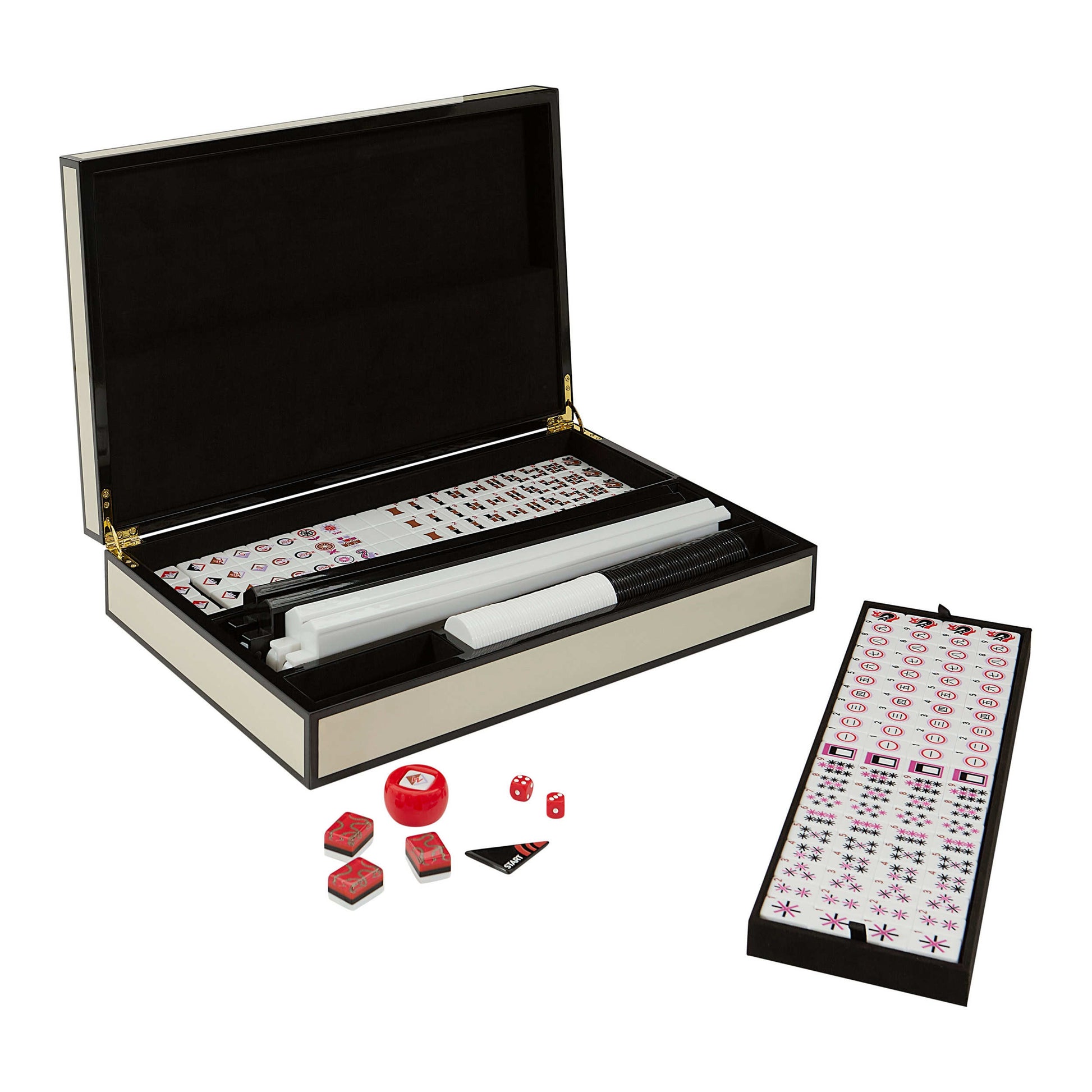 Mahjong Spiel, Vintage mit Koffer, komplett! (D'occasion) à Mahjong Spiel, Vintage mit Koffer, komplett! (D'occasion) à