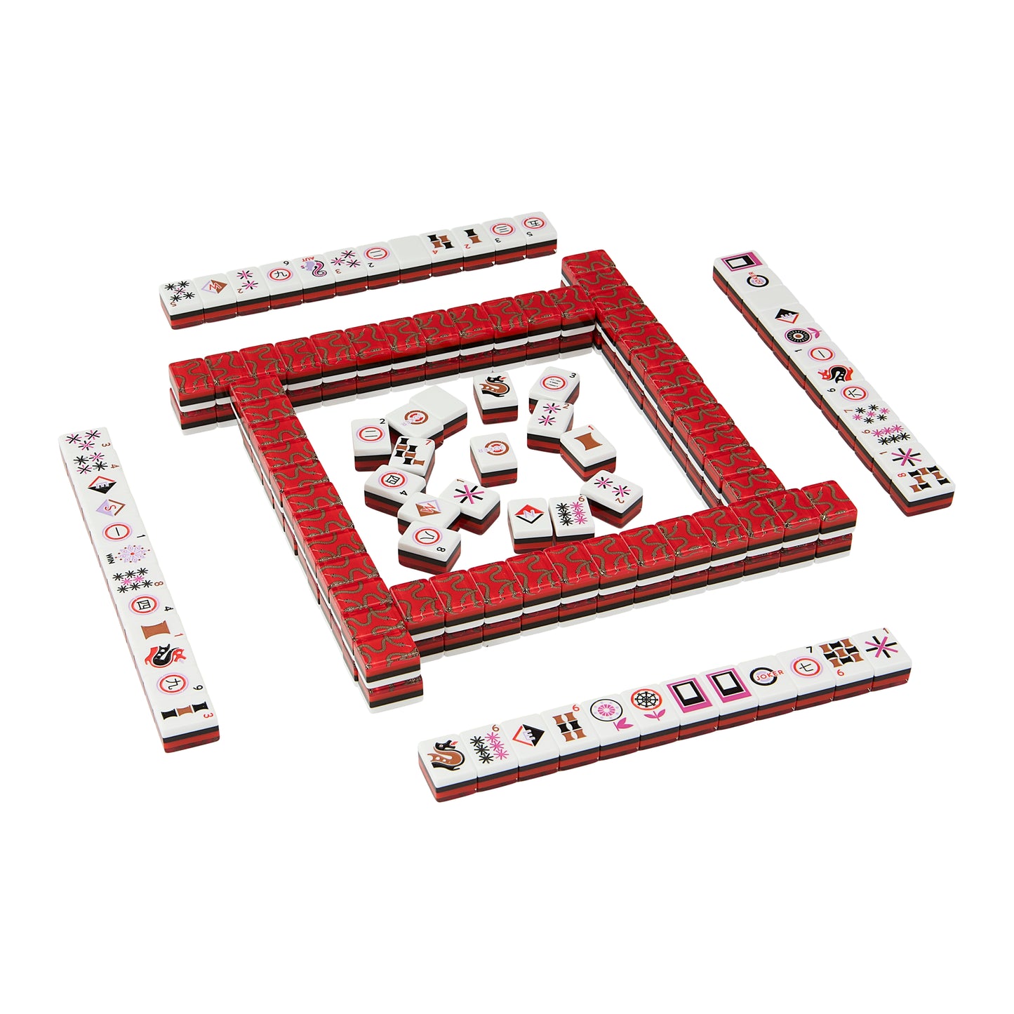 Eden Mahjong Set - set up