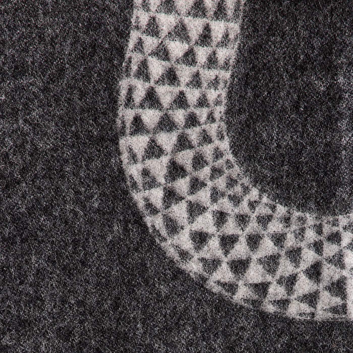 Eden Merino Wool Throw - details view