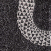 Eden Merino Wool Throw - details view