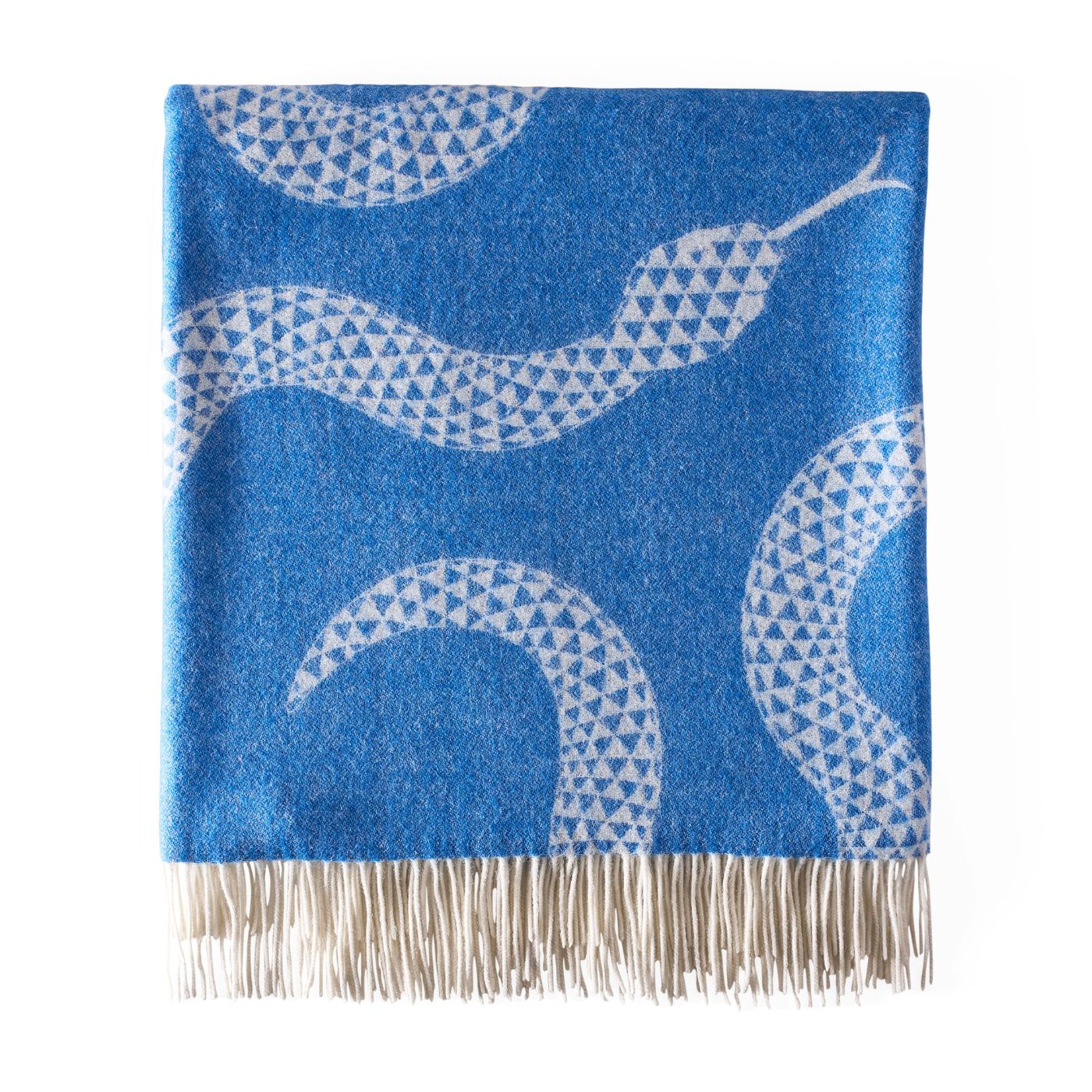 Eden Merino Wool Throw - details view