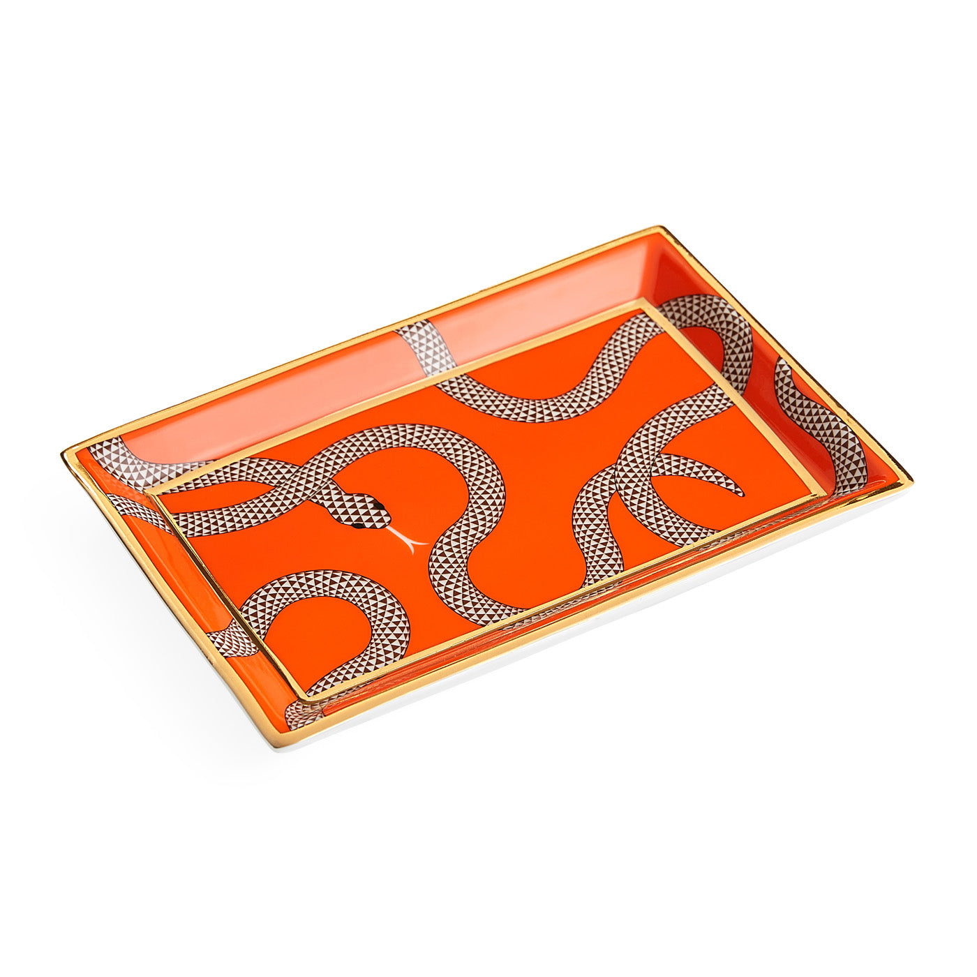 Eden Rectangular Tray in Porcelain | Jonathan Adler
