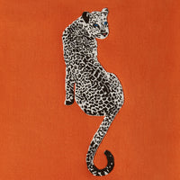 Leopard Embellished Throw