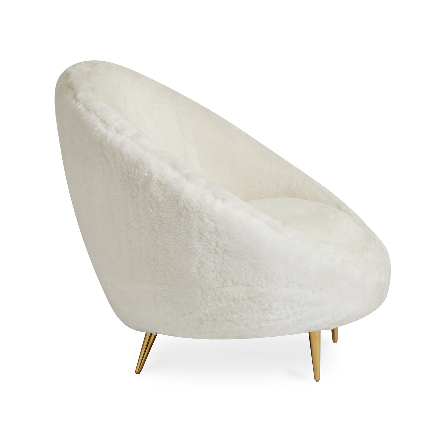 ether chairs bergamo ice lampert t-arm sofa scalinatella cocktail table living room - styled view