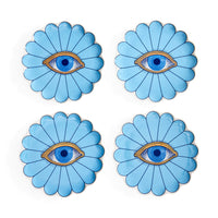 Fleur Canapé Plate Set - front view