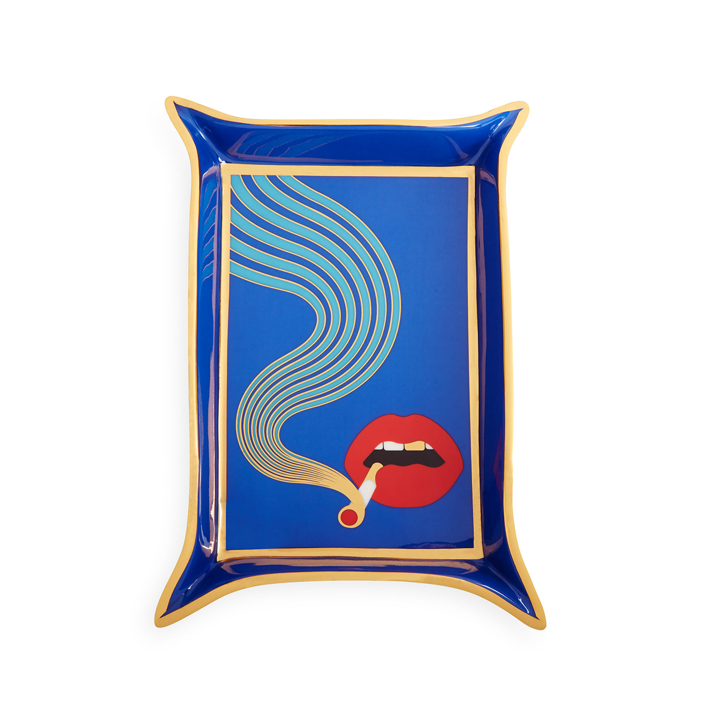 Full Dose Valet Tray in Porcelain | Jonathan Adler