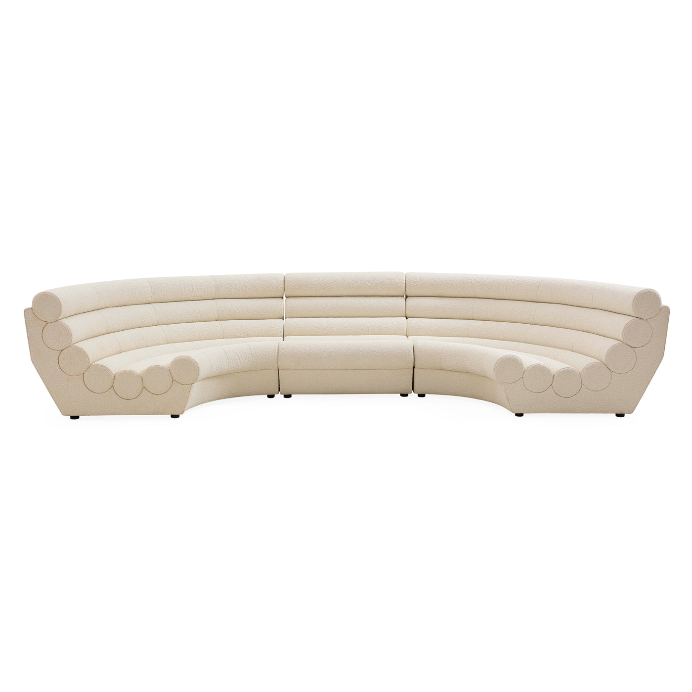 Futura Three-Piece U-Shape Sectional - front view