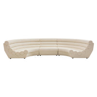 Futura Three-Piece U-Shape Sectional - front view
