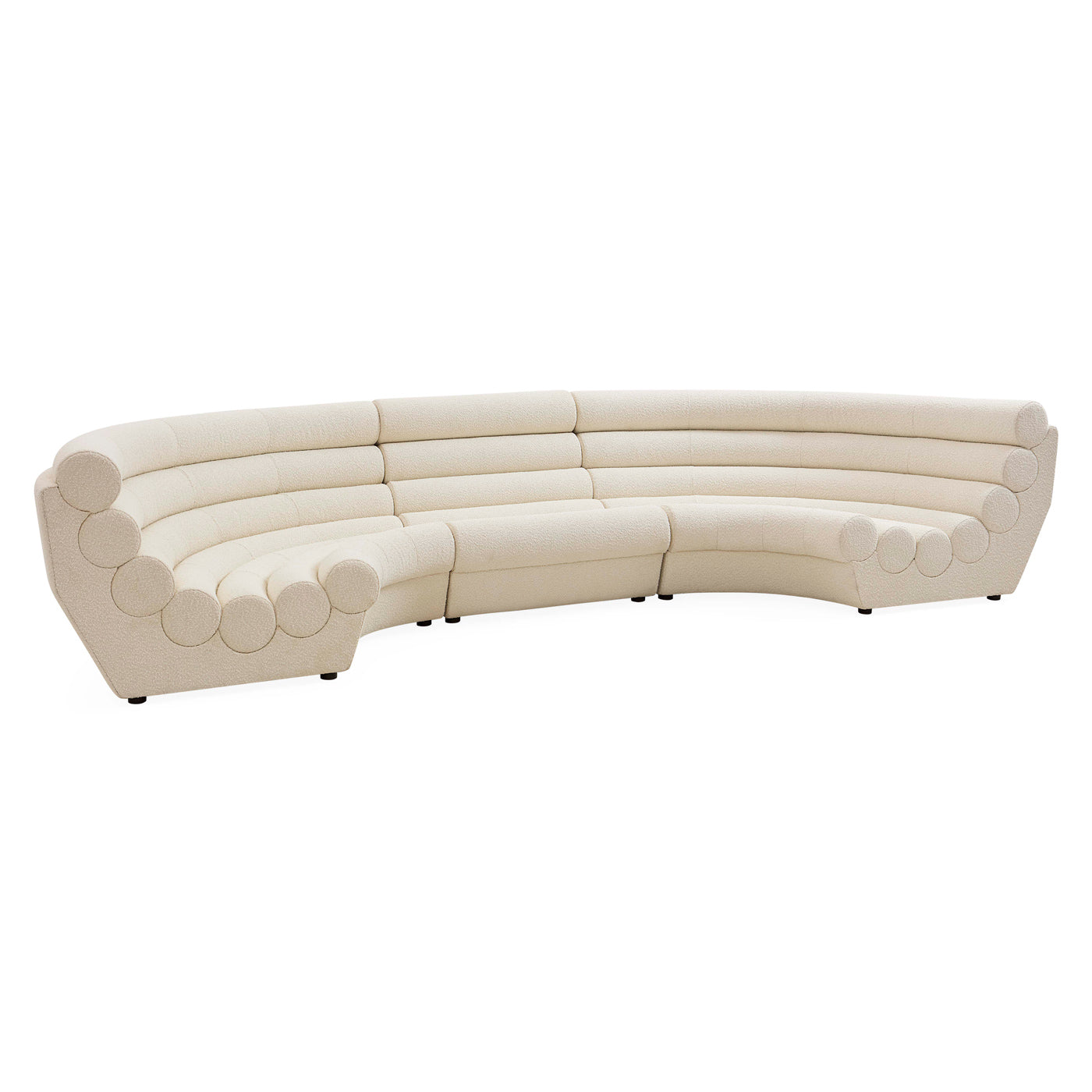 Futura Three-Piece U-Shape Sectional - angle view