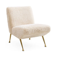 Gainsbourg Slipper Chair - angle view