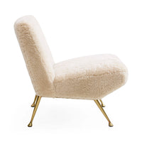 Gainsbourg Slipper Chair - side view
