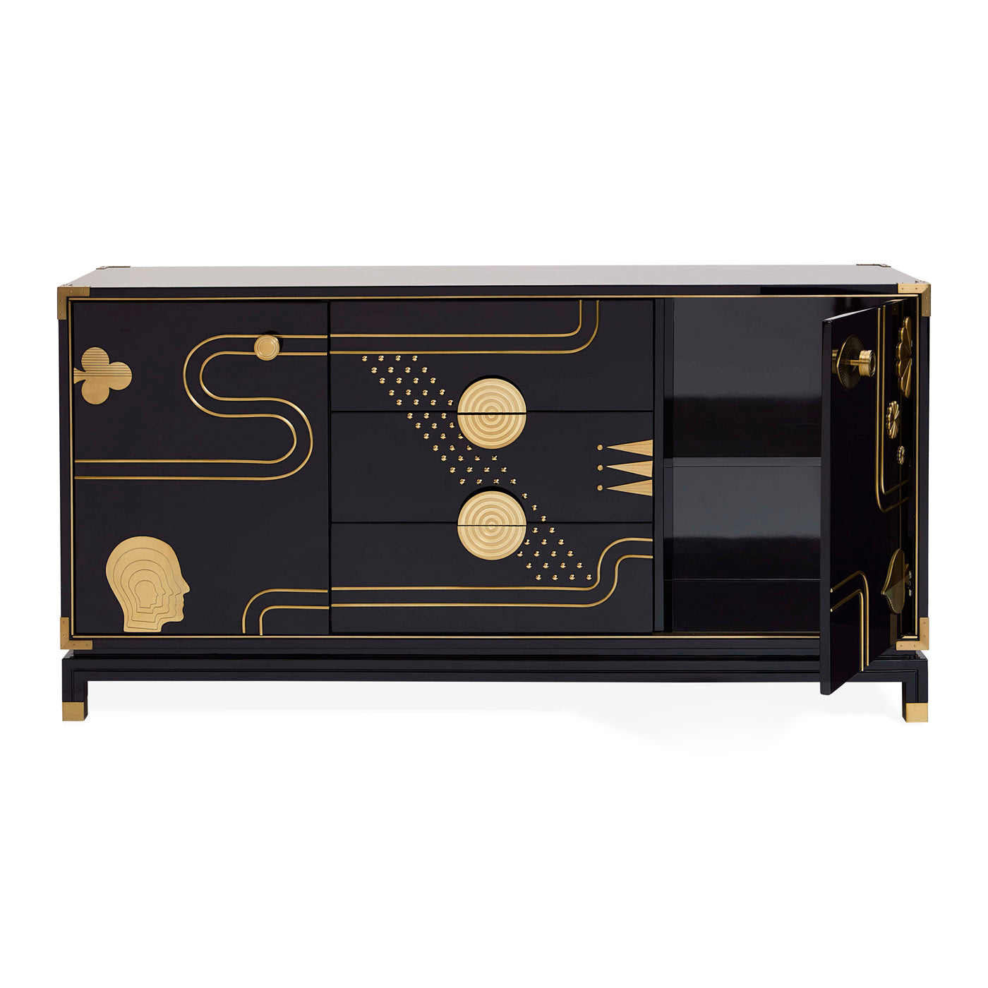 Gala Credenza - opened view