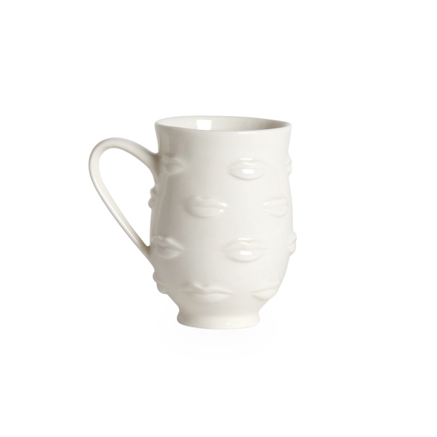 gala mug porcelain white - back view