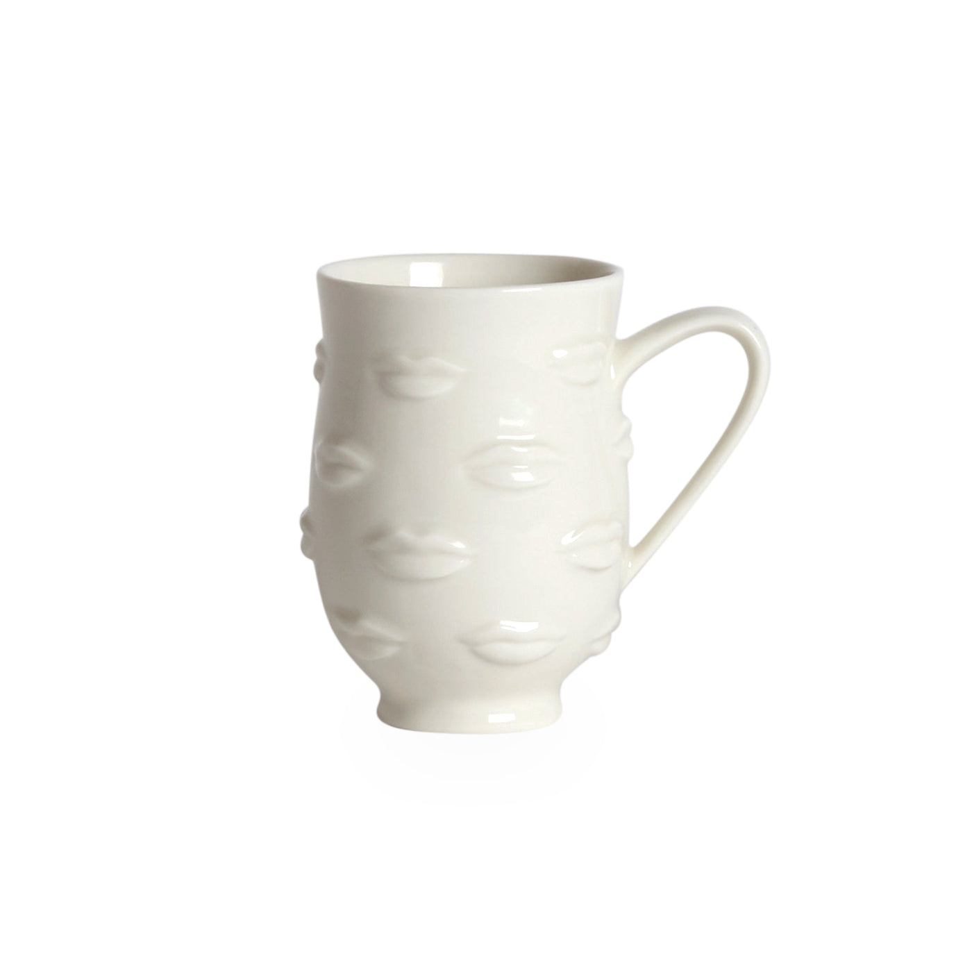 gala mug porcelain white - front view