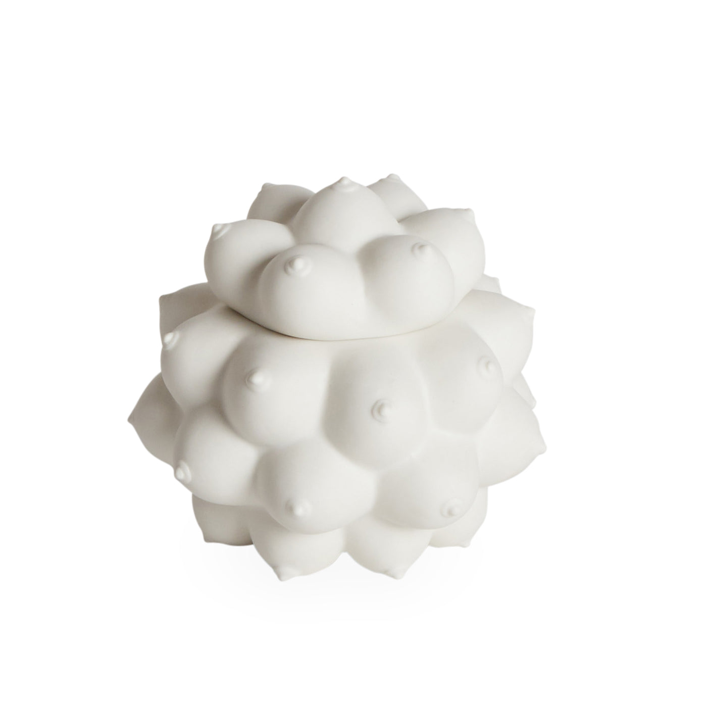 georgia orb box porcelain white - front view