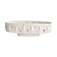 Gilded Dora Maar Long Bowl - back view